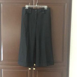 Cropped wide legged trouser
